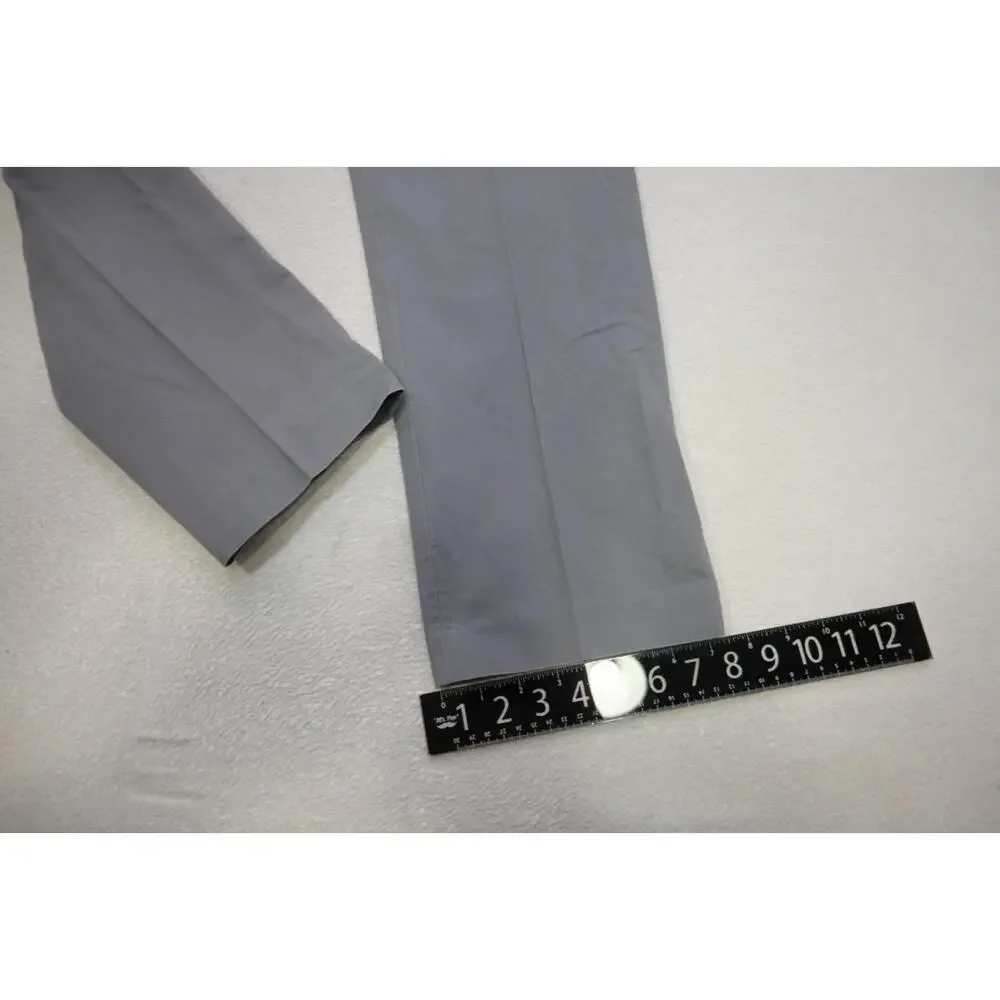 J Crew Slim Fit Bedford Khaki Dress Pants Gray‎ Casual Flat Mens 32 x 30